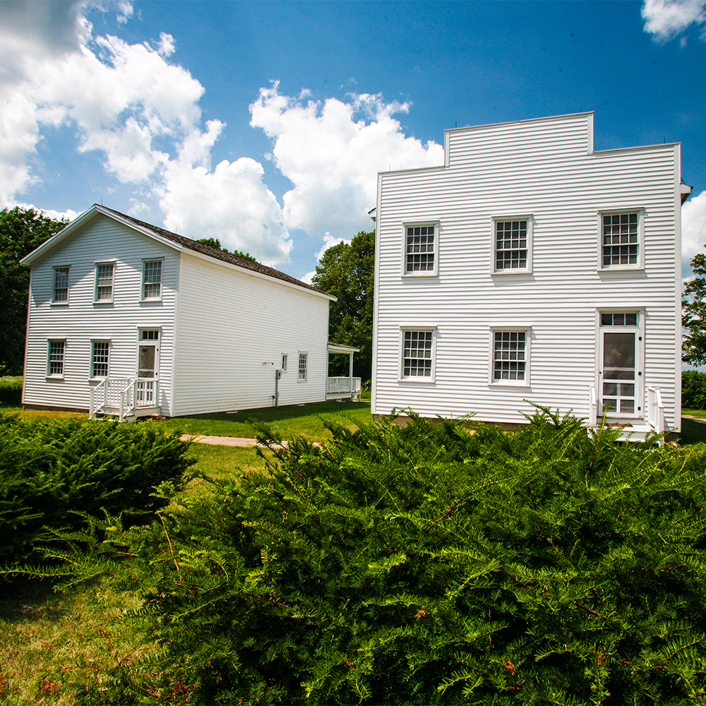 The two historical buildings of Wisconsin's First Capital