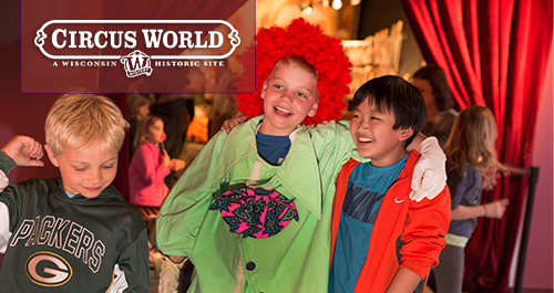 Kids enjoying their time at Circus World